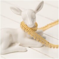 Mini Pompomborte Beige