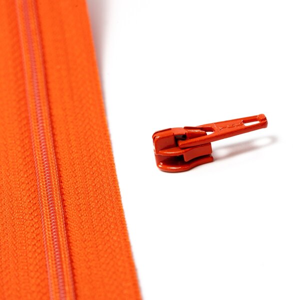 YKK Reissverschlussschieber 4 mm dunkelorange