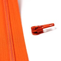 YKK Reissverschlussschieber 4 mm dunkelorange