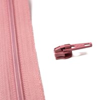 YKK Reissverschlussschieber 4 mm Altrosa