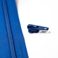 YKK Reissverschlussschieber 4 mm blau