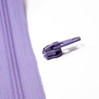 YKK Reissverschlussschieber 4 mm lavendel