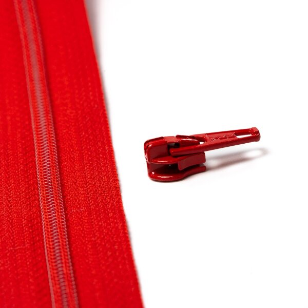 YKK Reissverschlussschieber 4 mm rot