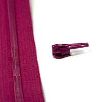 YKK Reissverschlussschieber 4 mm fuchsia