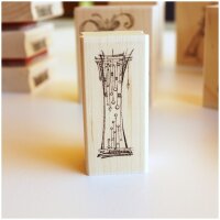 Zenspirations Holzstempel - Buchstabe I
