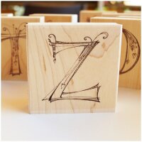 Zenspirations Holzstempel - Buchstabe Z