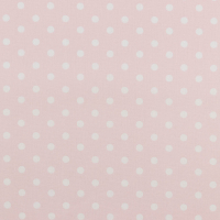 Baumwollpopeline Maxipunkte rosa
