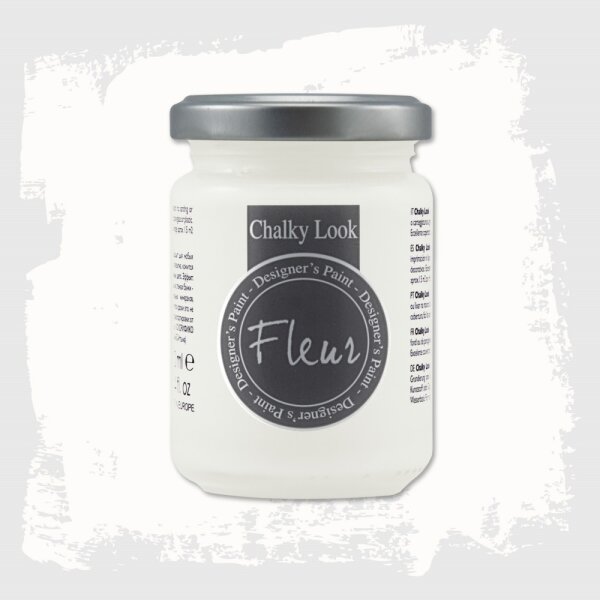 Fleur Mineral Paint 130 ml – Titanium White