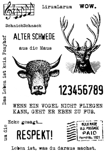 Clear Stamp - Alter Schwede