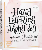 Buch Hand Lettering Alphabete von Frau Hölle