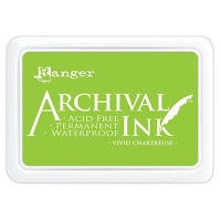 Stempelkissen Ranger Archival Ink - Vivid Chartreuse