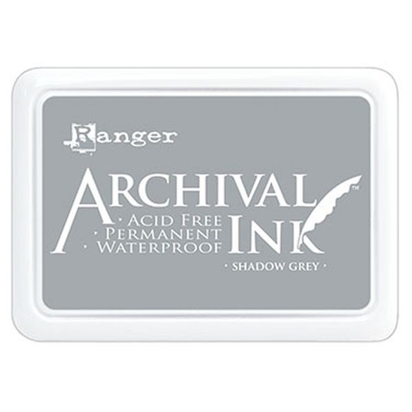 Stempelkissen Ranger Archival Ink - Shadow Grey