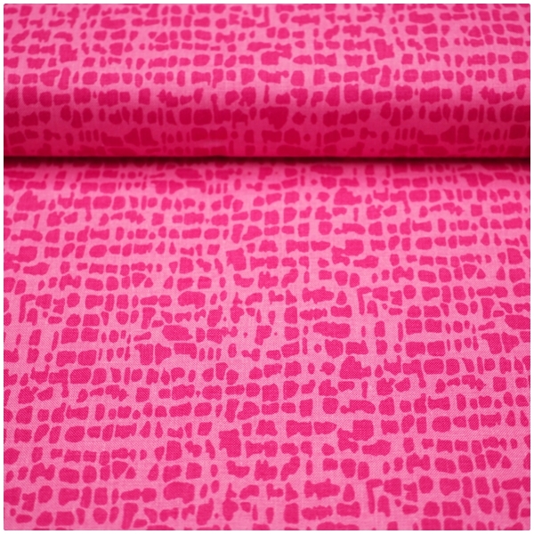Baumwolle Gitter fuchsia-pink