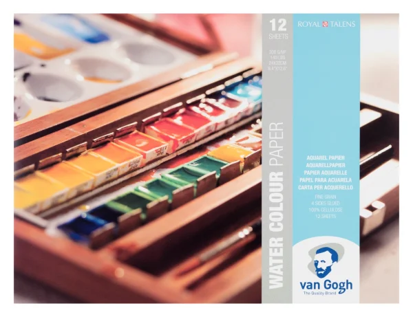 Van Gogh Aquarellpapier Block 24 x 32 cm – 300 g/m²