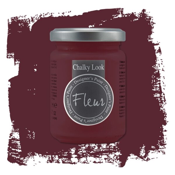Fleur Mineral Paint 130 ml – Porto Red