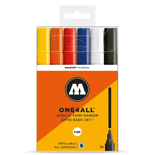 Molotow ONE4ALL Basic Set 1