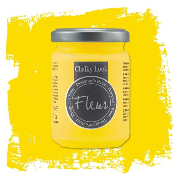 Fleur Mineral Paint 130 ml – Primary Yellow
