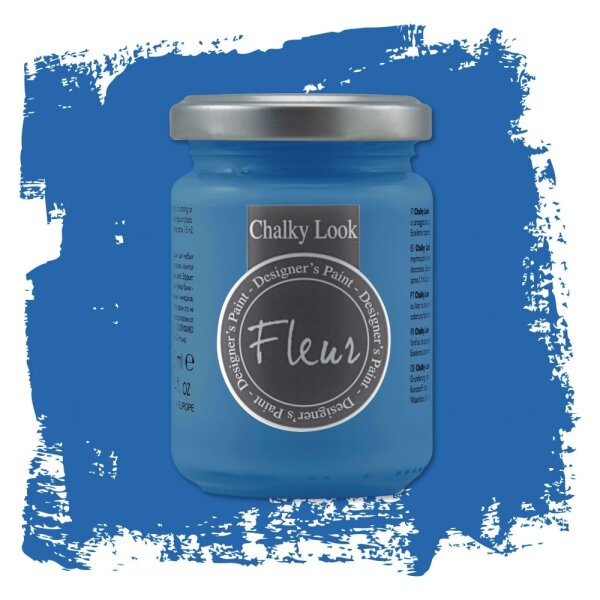 Fleur Mineral Paint 130 ml – Primary Cyan