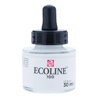 Ecoline flüssige Wasserfarbe 30 ml – Weiss 100