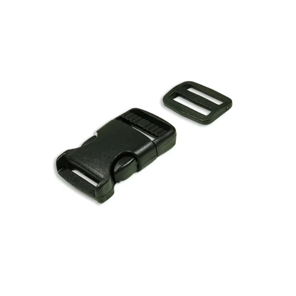 Steckverschluss mit Versteller für 25 mm Band – Marineblau
