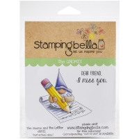 Stamping Bella Cling Stempel - Gnome & The Letter
