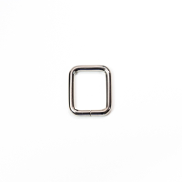 Quadrat-Ring 20 oder 25mm Band - Silber