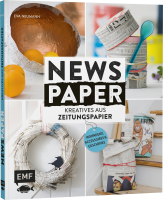 Buch - Newspaper - Kreatives aus Zeitungspapier