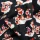 Baumwolle Noel Forest Foxy Friends Black
