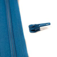 YKK Reissverschlussschieber 4 mm dunkeltürkis