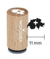 Holzstempel Mini Woody Switzerland