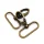 Karabiner 40mm Band - Altmessing
