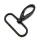 Karabiner für 40mm Band - Schwarz matt