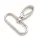 Karabiner oval für 40mm Band - Silber