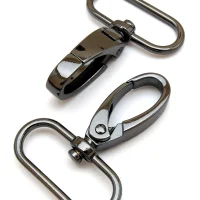 Karabiner für 30 mm Band - Gunmetal