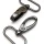 Karabiner für 30 mm Band - Gunmetal