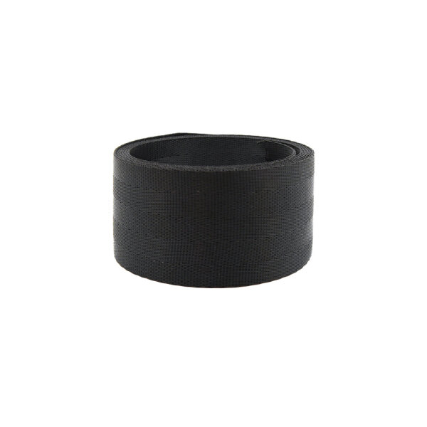 Autogurtband Imitat Schwarz – 50 mm