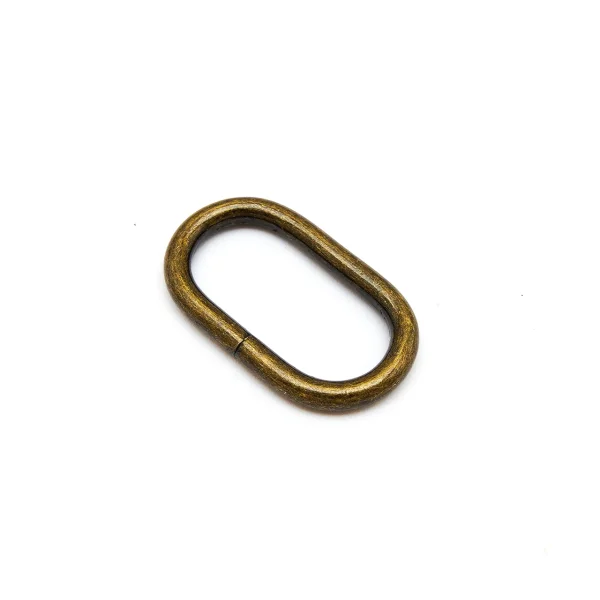 Versteller einfach für 30mm Band - Altmessing