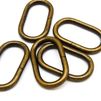Versteller einfach für 30mm Band - Altmessing