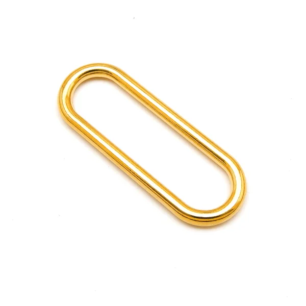 Versteller Oval für 40mm Band Gold