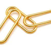 Versteller Oval für 40mm Band Gold
