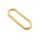 Versteller Oval für 40mm Band Gold