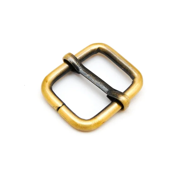 Versteller doppelt für 20mm Band - gebürstetes Gold
