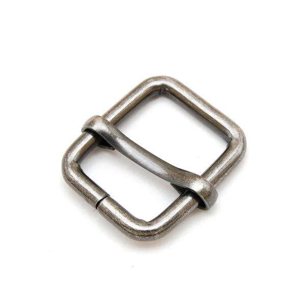 Versteller doppelt für 20mm Band - Altsilber