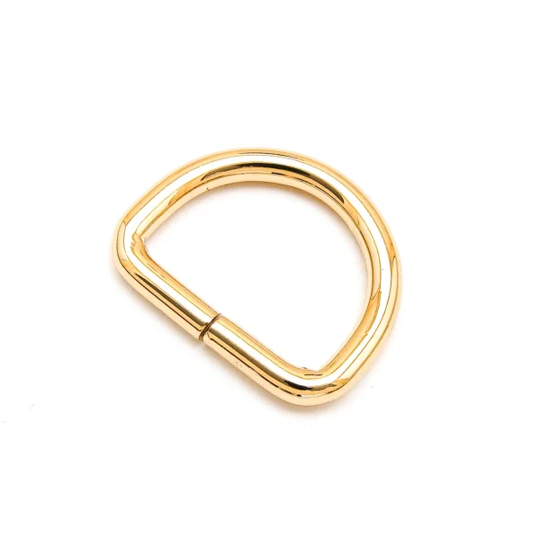 D-Ring für 25 mm Band - Gold