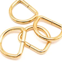 D-Ring für 25 mm Band - Gold