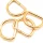 D-Ring für 25 mm Band - Gold