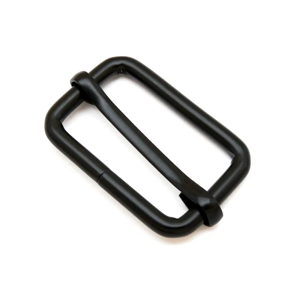 Versteller doppelt für 30mm Band - Schwarz matt