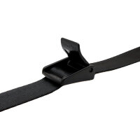Klemmschnalle für Autogurtband Imitat Schwarz...