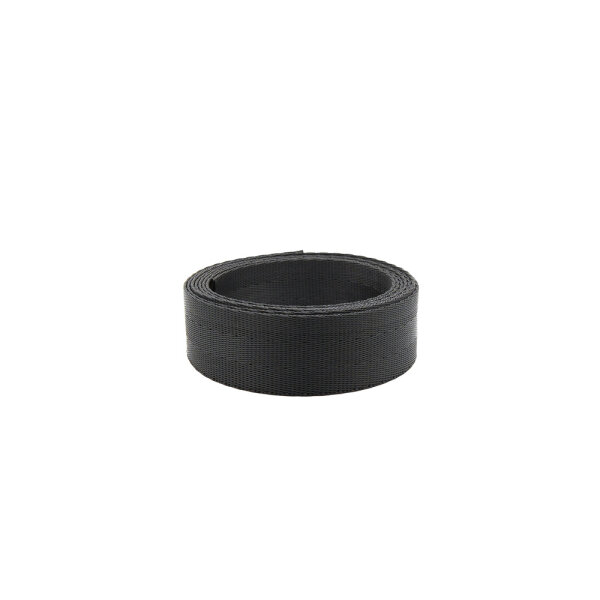 Autogurtband Imitat Schwarz – 25 mm