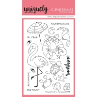 Uniquely Creative Clear Stamp Set Flamazing